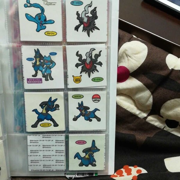ポケモンシール7枚