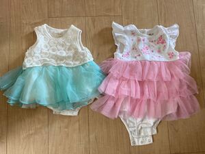 女の子 ワンピース ロンパースまとめ売り