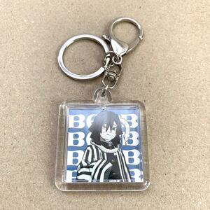 鬼滅の刃 キーホルダー ハンドメイド 伊黒小芭内