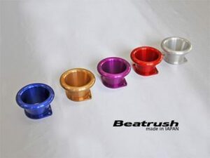 【LAILE/レイル】 Beatrush エア・ファンネル WEBER φ45 ブルー 3インチ 4個セット [S9001AF453B4]