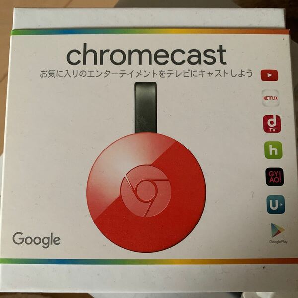 Chromecast GA3A00210A16Y19 （コーラル）新品未使用