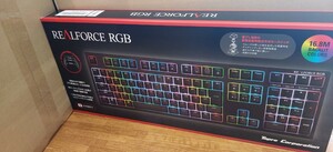 未開封 東プレ Realforce RGB R2A-JP4G-BK ゲーミングキーボード 日本語配列