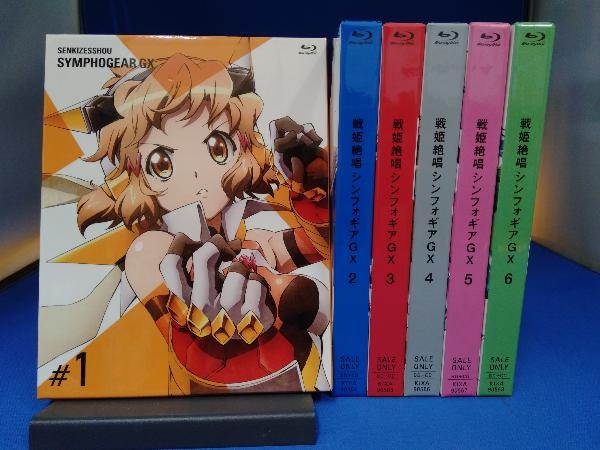 戦姫絶唱シンフォギアG Blu-ray 期間限定版 全巻セット おまけCD6枚 