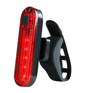 リアバイクテールライト　明るい　USB充電式　自転車テールライト　サイクリング　安全　懐中電灯　警告　Taillamp　自転車アクセサリー