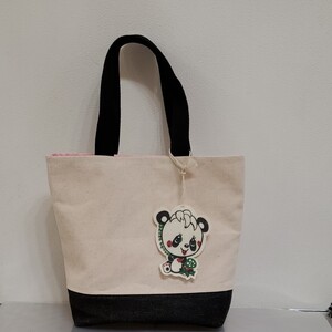 帆布トートバッグ お散歩バッグ