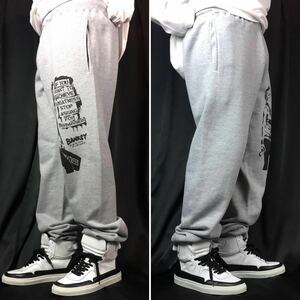  new goods BANKSY Bank si- spray gang girl sweat pants XS S M L XL big oversize XXL Parker T-shirt long T possible 