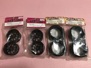 送料無料 TOP LINE SSR エイグルミネルバ YOKOMO ゼロワン ラジコン タイヤホイール セット ドリフト 1/10 トップライン ヨコモ