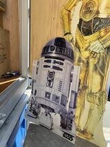 スターウォーズ　ライブサイズ看板　C3POとR2D2_画像2