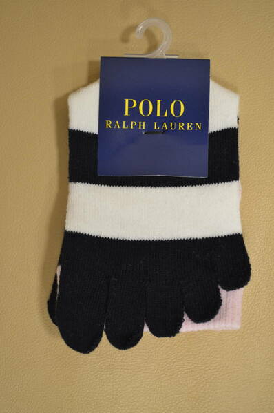 新品　未使用　タグ付き　女性　POLO RALPH LAUREN ポロラルフローレン　5本指ソックス　　　 　送料無料