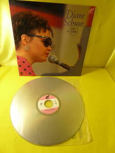 [m5538y r] LD Diane * shoe aDiane Schuur Live in Japan PILJ-1115 laser disk 