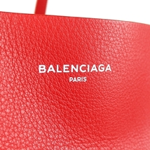 【BALENCIAGA/バレンシアガ】バッグ エブリデイトートM レザー エブリデイ レッド トートバッグ 赤 おしゃれ 人気【中古】/b10022699_画像6