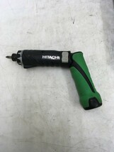 【中古品】日立工機 HITACHI 3.6Vコードレスドライバードリル DB3DL2(2LCSK) 充電器・バッテリー3個付　動作確認済　/　ITT0X2DWQ7UA　〇〇_画像2