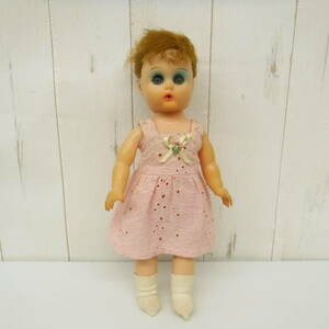  Showa Retro that time thing * retro doll * milk .. put on . change * sleep I * raincoat brush race apron attaching * antique Vintage 