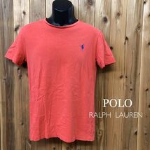 POLO RALPH LAUREN／CUSTOM FIT／ポロ ラルフローレン メンズ S 半袖Tシャツ トップス カットソー ポニー刺繍 USA直輸入 アメリカ古着_画像1