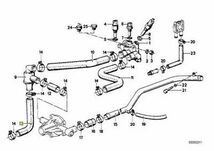 BMW　E30/E21　ウォーターホース　純正品_画像3