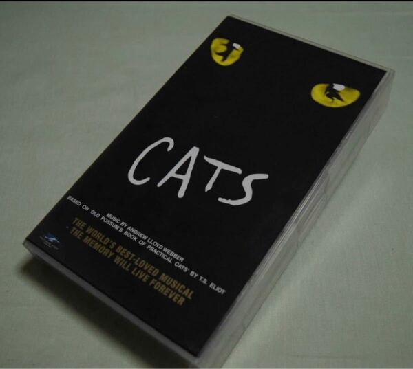 美品　CATS キャッツ VHS ビデオ ロンドン講演 演劇ミュージカル 初回生産盤 おうち時間 テレワーク 劇団四季ステイホーム