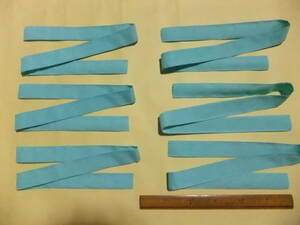 F05[ cessation of business sport shop return goods ] is ...6 pcs set hachimaki bee maki elementary school kindergarten child care . light blue light blue 80.X3cm 6ps.