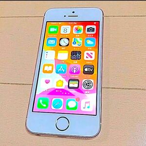 美品AppleiPhoneSE16GB(ローズゴールド) 完動品★SIMフリー