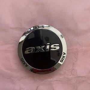 W443-10★AXIS ホイール用センターキャップ中古1枚★外径約68mm 