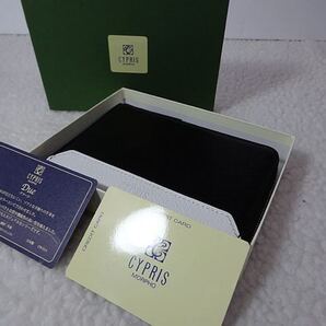 【新品/本物】CYPRIS(キプリス)Due (ドゥーエ)ハニーセルカードケース/黒/4939