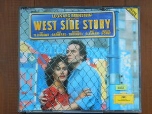 1251◆2CD BERNSTEIN:WEST SIDE STORY LEONARD BERNSTEIN 輸入盤 ウエストサイドストーリー レナード・バーンスタイン