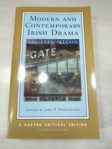 洋書　Modern Contemporary Irish Drama Norton Critical Editions　モダンと現代のアイルランドのドラマ　送料520円　【a-1950】