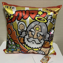 しまむら x ビックリマン コラボ カバー付きクッション 悪魔vs天使シール ヘッドロココ 当たり あたり (新品タグ付き未使用品)_画像2