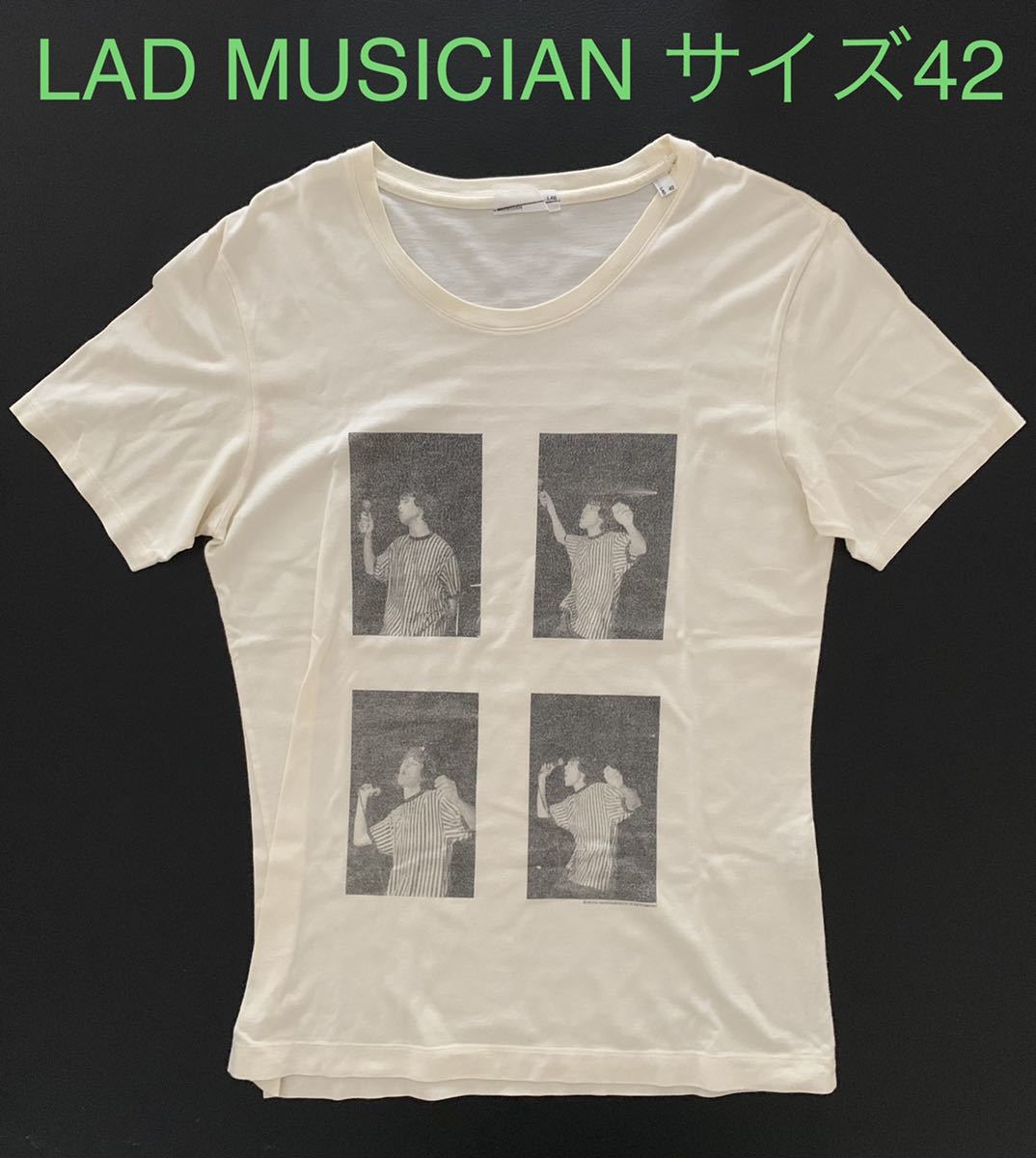 20周年限定 LAD MUSICIAN ラッド ミュージシャン フェイス 顔 Tシャツ 