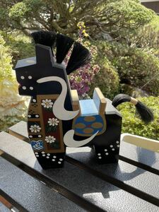 木彫　狛犬木製 正月飾り　日本伝統工芸品　縁起物　一家に一台必需品！招福万来健康祈願コロナ退散！雛道具 置物