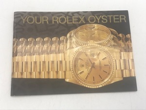 ROLEX　ロレックス　本物　1990年製　14270ブラックアウトにも　オイスター冊子