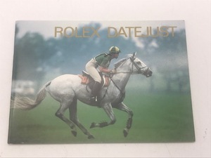 ROLEX　ロレックス　本物　デイトジャスト　16234、16233用　1990年製　冊子