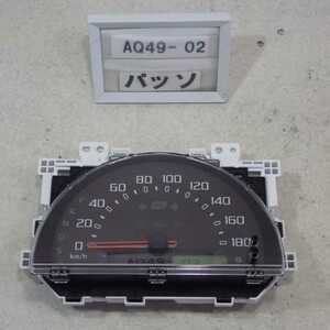 平成27年 パッソ KGC30 後期 純正 スピードメーター 83800-B1880 48313km 中古 即決