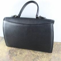 BURBERRYS LOGO LEATHER HAND BAG/バーバリーズロゴレザーハンドバッグ_画像4