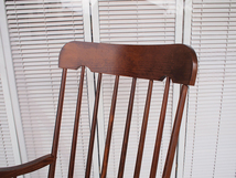 ◆ナラ材 ロッキングチェア 椅子 クラシック ビンテージ カントリー 検索)キツツキ 飛騨 柏木工◆_画像3