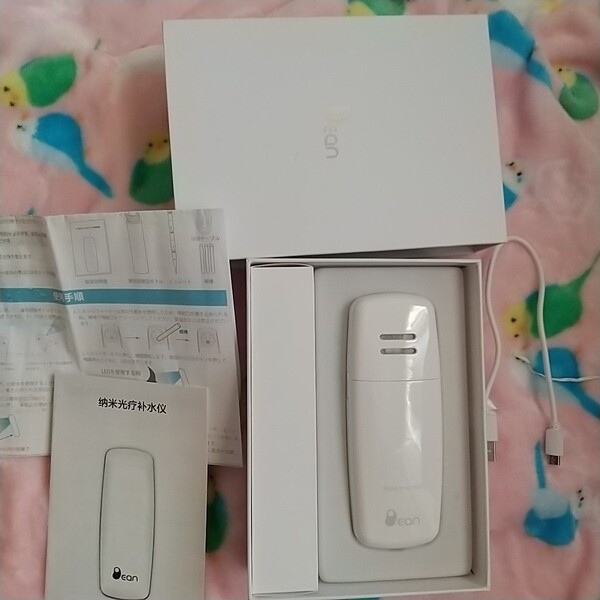 ハンディーミスト/スキンケア/スチーマー/スチーム/顔/携帯ミスト/加湿/美容器具機器/充電式/美顔器ミスト/ナノ粒子/保湿ケア