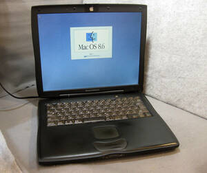 m428 Powerbook G3 Lombert M5343 400 192M 40G OS8.6 リストア 割ときれい 難あり