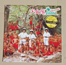 LP 少女隊　Adventure Island 冒険ごころ100％　赤盤、センタードームに画像　#12_画像1