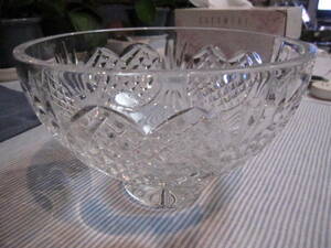 WATERFORD CRYSTAL water Ford crystal bowl 