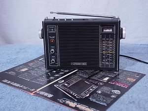 TOSHIBA 東芝 【RP-750FT】 IC RADIO　SOUND 750　 FM/MW/SW（FM/中波/短波ラジオ） 中古再生品です 管理21032428
