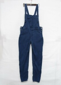 Denim Co. サイズ USA 10 W33インチ程度 古着 ストレッチ デニム サロペット 1A1727