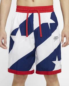 NIKE Dri-Fit slow back Short Star tricolor M Nike basketball dry Fit shorts USAba Span CK6312-492