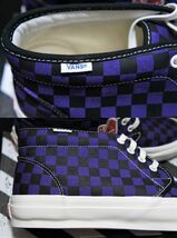 SALE！【新品】US10 28cm VANS VAULT バンズ ボルト OG CHUKKA LX チャッカ HELIOTROPE/MARSHMALLOW ブラック/パープル チェッカー_画像7