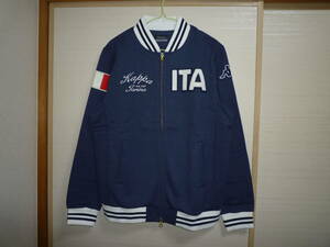  Kappa Italy reverse side nappy jersey jacket O size 