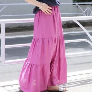 JOURNAL STANDARD 40リネン ティアードスカート