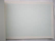 ルーズリーフ（A4版）２冊セット/「方眼紙/1㎜方眼（250×180）」＋「TABULATION PAPER（集計用紙/横罫6.5mm40行）」_画像3