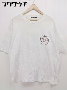 ◇ GUESS ゲス バックロゴ 半袖 Tシャツ カットソー サイズM ホワイト メンズ 1103220003093