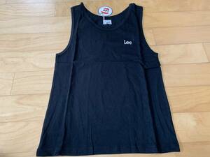  new goods *Lee Lee tank top *M lady's black black cotton 100%