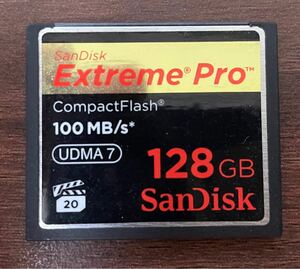 Sandisk Extream Pro コンパクトフラッシュ 128GB UDMA7対応