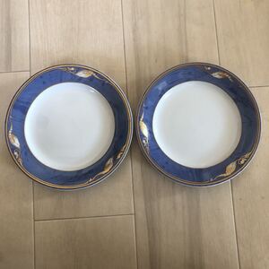 ロイヤルコペンハーゲン プレート マグノリアブルー セット