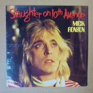 MICK RONSON「SLAUGHTER ON 10th AVENUE」米ORIG [初回APL規格RCAオレンジ] シュリンク美品